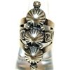 Image 1 : Navajo Gene Natan Ring Sz 9.5 Sterling Silver Statement