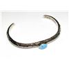 Image 2 : Navajo Golden Hills Turquoise Bracelet Sterling Silver