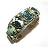 Image 2 : Navajo Adam Fierro Apache Variscite Sterling Cuff