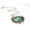 Image 2 : Navajo Number 8 Turquoise Bar Necklace Sterling Native