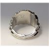 Image 5 : Navajo Sterling Wolf Ring Size 11 R. Begay Native