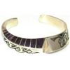 Image 1 : NAVAJO LONN PARKER Cuff Bracelet Sterling Silver