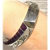 Image 5 : NAVAJO LONN PARKER Cuff Bracelet Sterling Silver