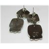 Image 3 : Navajo Kingman Turquoise Sterling Silver Dangle