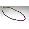 Image 2 : Santo Domingo Rolled Shell Coral Lapis Heishi Choker