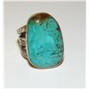 Image 2 : Native American Ring Sz 8 Royston Turquoise San Felipe