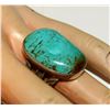 Image 4 : Native American Ring Sz 8 Royston Turquoise San Felipe