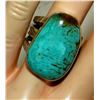 Image 5 : Native American Ring Sz 8 Royston Turquoise San Felipe