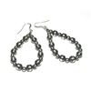 Image 2 : Navajo Sterling Beads Earrings Native American Navajo