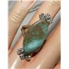 Image 6 : Navajo Royston Turquoise Ring Size 7 Sterling Silver