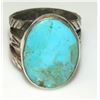 Image 1 : Native American Ring Sz 8 Royston Turquoise San Felipe