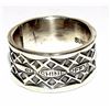 Image 1 : Navajo Sunshine Reeves Ring Size 8 Sterling Silver