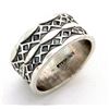 Image 2 : Navajo Sunshine Reeves Ring Size 8 Sterling Silver