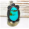 Image 2 : Navajo Royston Turquoise Ring Sz 7 Sterling Silver