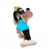 Image 5 : Zuni GOOFY Sterling Inlay Pin Pendant Zuni Toons Native