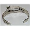 Image 8 : Navajo Kachina Cuff Bracelet Sterling Silver Kingman