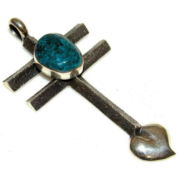 Navajo Kevin Yazzie Blue Ridge Turquoise TUFA CAST