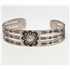 Image 1 : Fred Harvey Era Bracelet Navajo Sterling Silver Arrows
