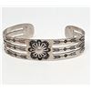 Image 3 : Fred Harvey Era Bracelet Navajo Sterling Silver Arrows