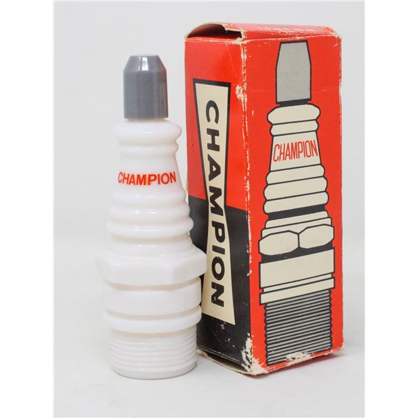 VINTAGE AVON CHAMPION SPARK-PLUG BOTTLE W BOX