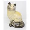 Image 1 : 1940S CHALK-WARE CAT STATUE