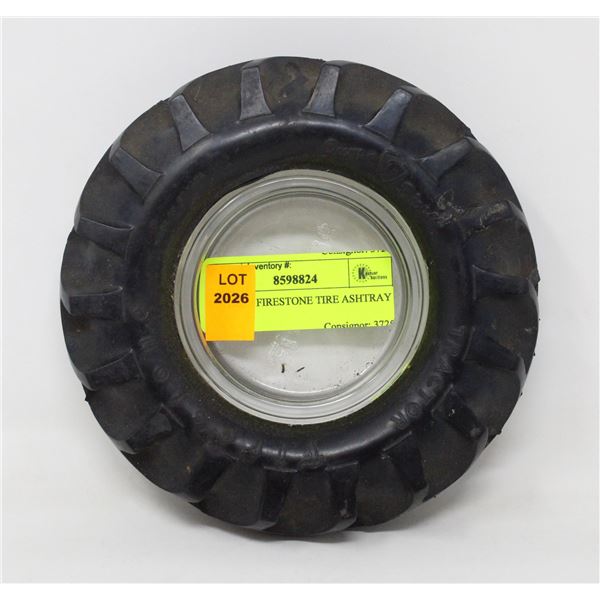 VINTAGE FIRESTONE TIRE ASHTRAY