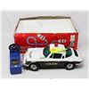 Image 1 : VINTAGE PORSCHE 911 POLICE CAR REMOTE W BOX