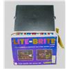 Image 1 : 1960S LITE BRITE SET WITH BOX PEGS MORE