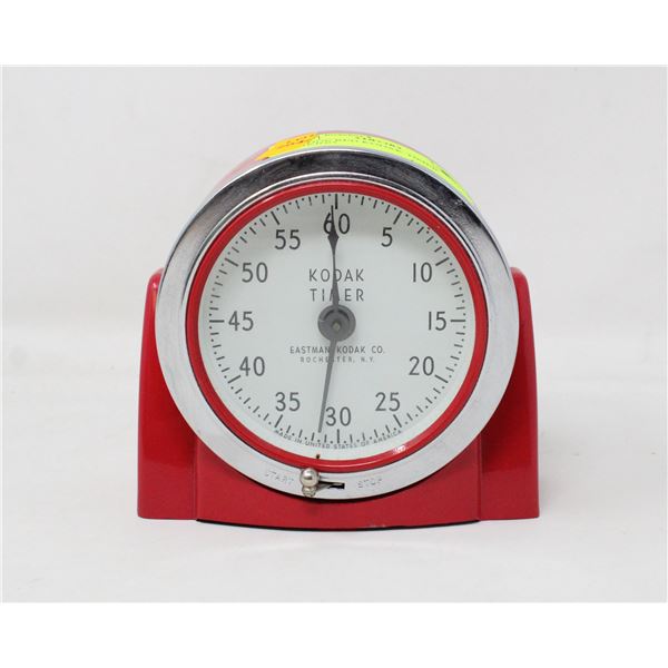 ANTIQUE RED KODAK TIMER WORKING