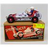 Image 1 : TIN WIND UP SPRINT RACER CAR WITH BOX