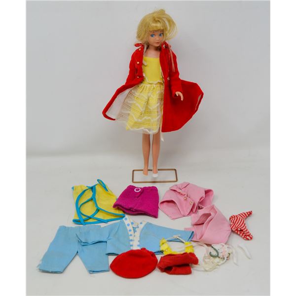 1960S BARBIE DOLL WITH CLOTHES ACCESSORIES MORE