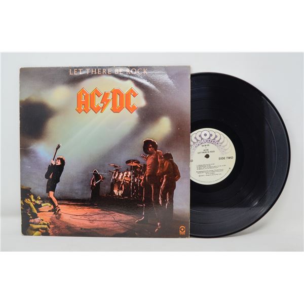 1977 AC DC LET THERE BE ROCK RECORD