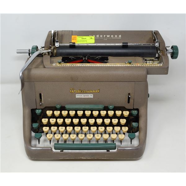 VINTAGE UNDERWOOD TYPEWRITER MODE 150