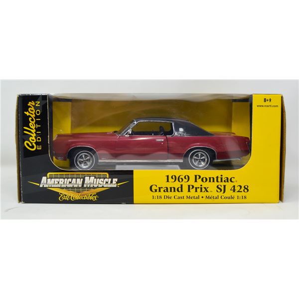 1969 PONTIAC GRAND PRIX SJ 1/18 DIECAST