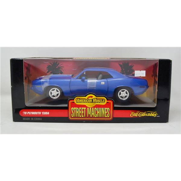 1970 PLYMOUTH CUDA 1/18 DIECAST