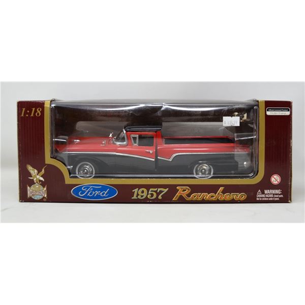 1957 FORD RANCHERO 1/18 SCALE DIECAST