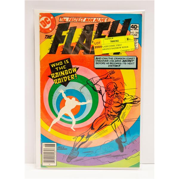 THE FLASH COMIC FIRST APPEARANCE RAINBOW RIDER