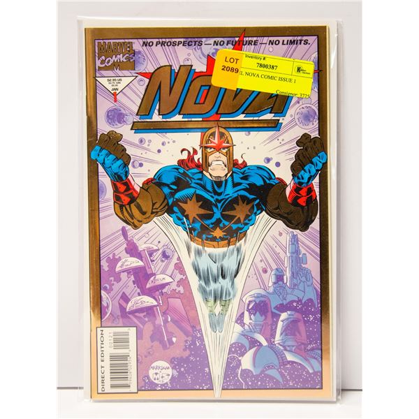 MARVEL NOVA COMIC ISSUE 1 COMIC