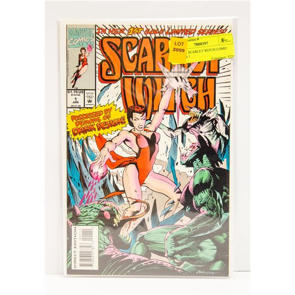 MARVEL SCARLET WITCH COMIC NUMBER 1