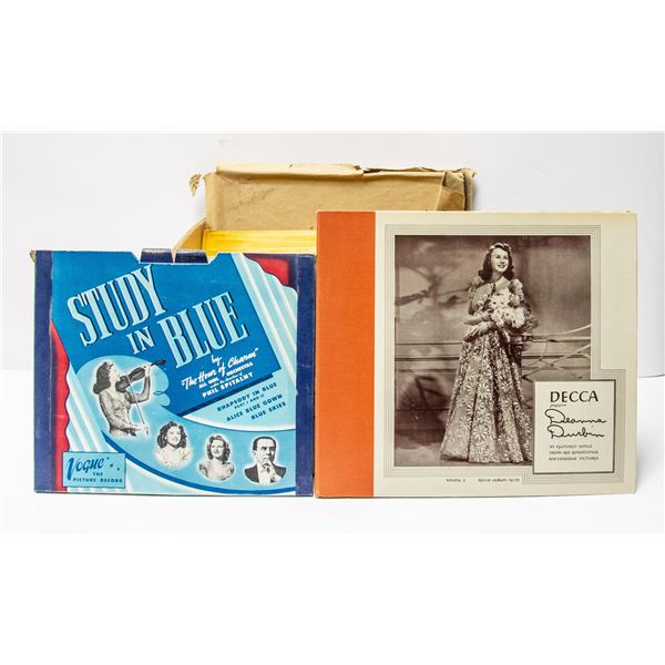 BOX OF 78 RPM RECORDS