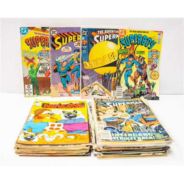 BOX OF ASSORTED VINTAGE COMICS