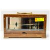 Image 1 : ANTIQUE BAROGRAPH ATMOSPHERIC MACHINE IN CASE