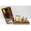 Image 2 : ANTIQUE BAROGRAPH ATMOSPHERIC MACHINE IN CASE