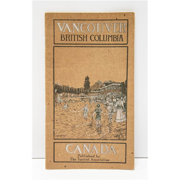 1905 VANCOUVER CITY GUIDE TRAVEL BOOKLET