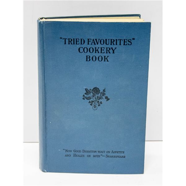 1934 TRIED FAVOURITES COOK BOOK