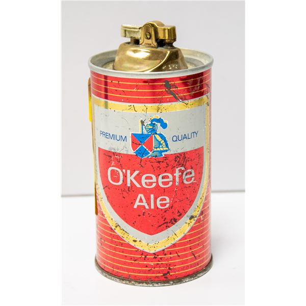 O KEEFE ALE BEER CAN LIGHTER