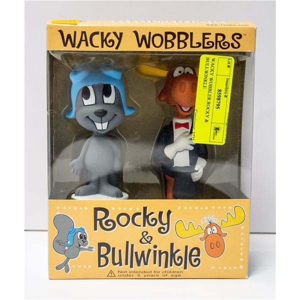 WACKY WOBBLER ROCKY & BULLWINKLE