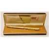 Image 1 : VINTAGE GOLD PLATED CROSS PEN IN BOX
