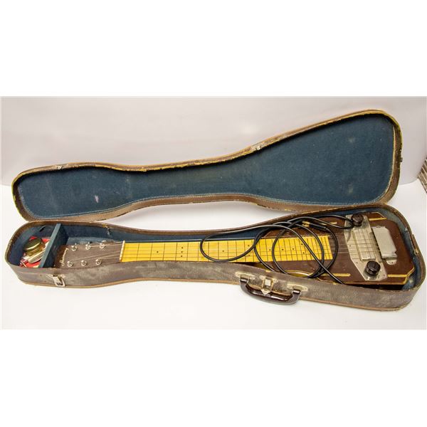 1940S HARMONY LAP STEEL GUIITAR W ORIG CASE