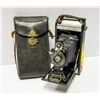 Image 1 : ANTIQUE KODAK FOLDING CAMERA WITH CASE